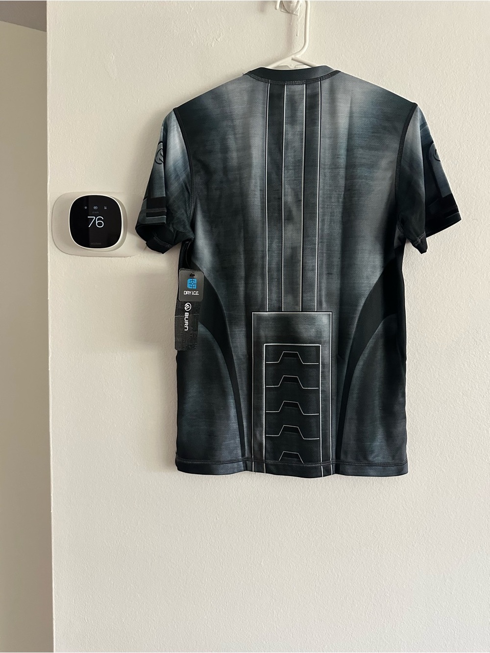 INKnBURN Black and White short sleeve jersey men XS